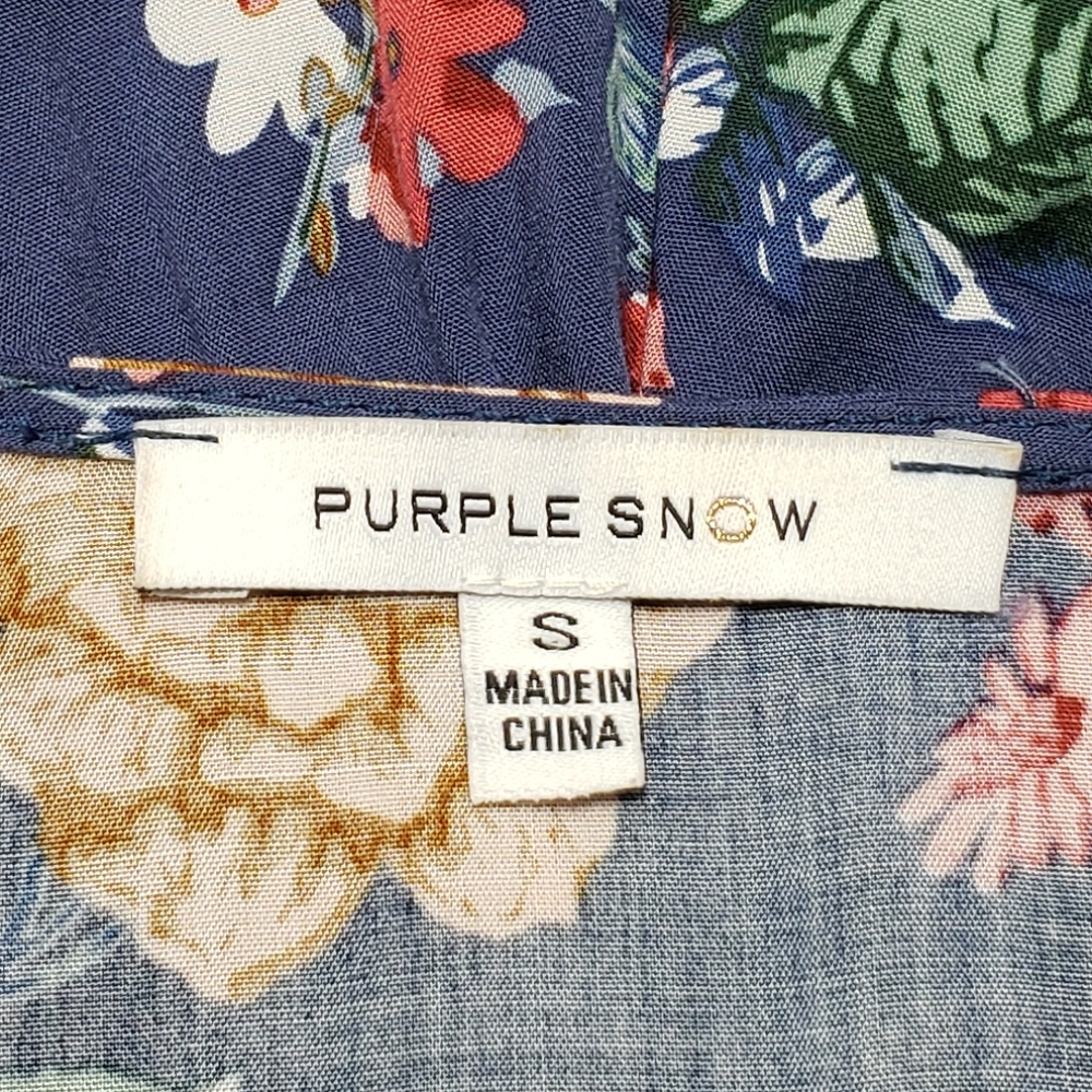 Purple Snow Romper - Picture 6 of 6